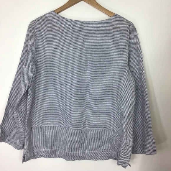 Tahari Linen Top - Picture 4 of 6